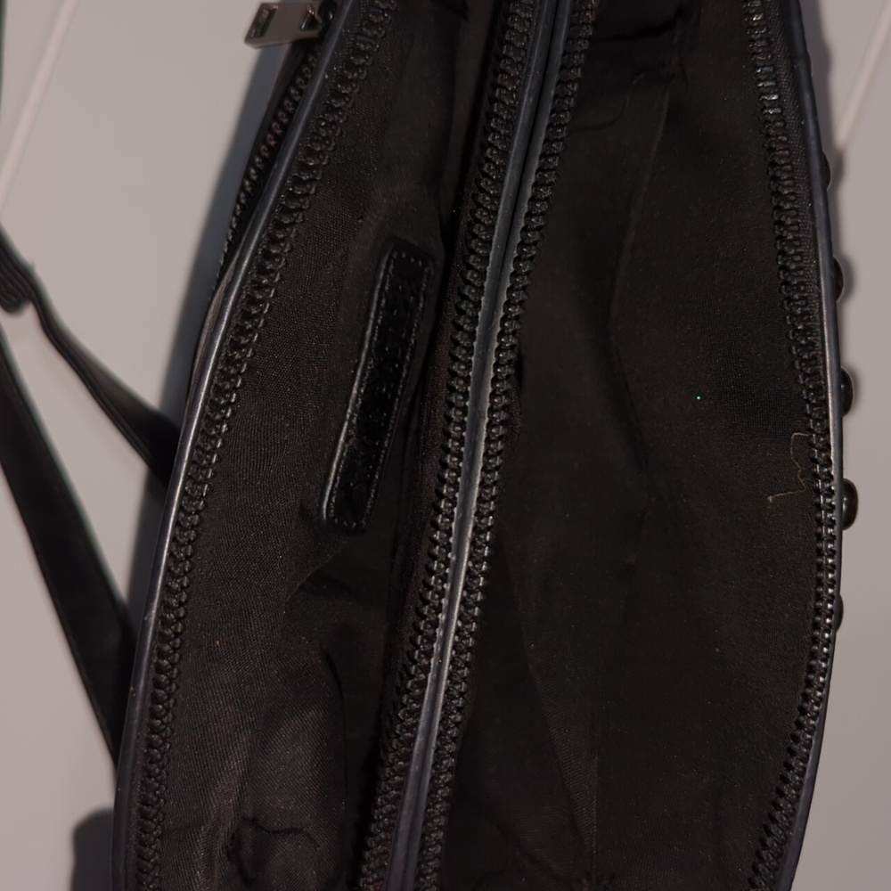 Like New Black Studded Purse Crossbody - Picture 4 of 8